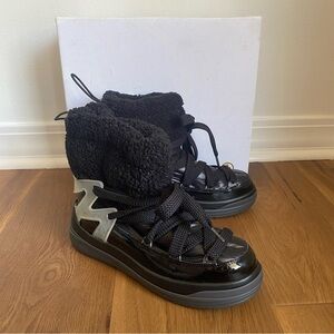 Moncler Insolux Snow Boots Black 37.5/7.5